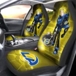Los Angeles Rams Car Seat Cover - Buzz Lightyear Gold and Black