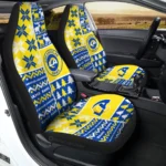 Los Angeles Rams Car Seat Cover – Custom Ugly Style Blue and Yellow