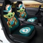 Miami Dolphins Car Seat Cover – Baby Yoda Black and Blue