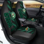 Minnesota Wild Car Seat Cover – Custom Black and Green