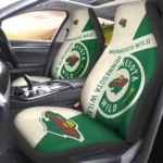Minnesota Wild Car Seat Cover – Custom Green and White