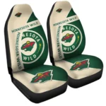 Minnesota Wild Car Seat Cover – Custom Green and White
