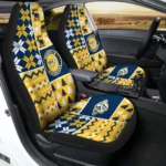Nashville Predators Car Seat Cover – Custom Ugly Style Blue and Yellow