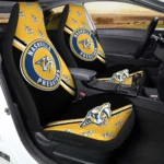 Nashville Predators Car Seat Cover – Custom Yellow and Blue