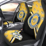 Nashville Predators Car Seat Cover – Custom Yellow and Blue