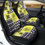 Nashville SC Car Seat Cover – Custom Ugly Style Blue and Yellow