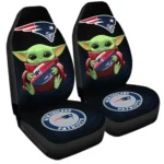 New England Patriots Car Seat Cover – Baby Yoda Black and Green