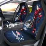 New England Patriots Car Seat Cover - Buzz Lightyear Blue and Black