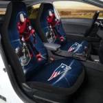 New England Patriots Car Seat Cover – Buzz Lightyear Blue and Black