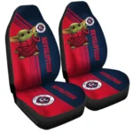 New England Revolution Car Seat Cover – Baby Yoda Red and Blue