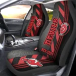 New Jersey Devils Car Seat Cover - Custom Red and Black
