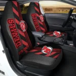 New Jersey Devils Car Seat Cover – Custom Red and Black