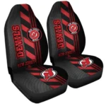 New Jersey Devils Car Seat Cover – Custom Red and Black