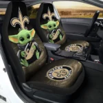 New Orleans Saints Car Seat Cover – Baby Yoda Gold and Green