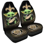 New Orleans Saints Car Seat Cover – Baby Yoda Gold and Green