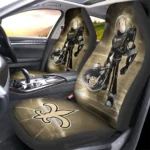 New Orleans Saints Car Seat Cover - Buzz Lightyear Gold and Gray