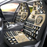 New Orleans Saints Car Seat Cover - Custom Ugly Style Gold and Black