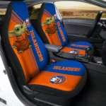 New York Islanders Car Seat Cover – Baby Yoda Orange and Red
