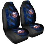 New York Islanders Car Seat Cover – Custom Black and Blue