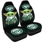 New York Jets Car Seat Cover – Baby Yoda Green and White