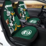 New York Jets Car Seat Cover – Custom Looney Tunes Bugs and Daffy Green and Black