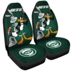 New York Jets Car Seat Cover – Custom Looney Tunes Bugs and Daffy Green and Black