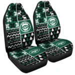 New York Jets Car Seat Cover – Custom Ugly Style Black and Green