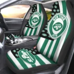 New York Jets Car Seat Cover – Custom US Flag Style Green and Black