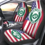 New York Jets Car Seat Cover – Custom White and Red