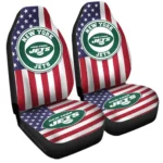 New York Jets Car Seat Cover – Custom White and Red