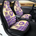 Orlando City SC Car Seat Cover – Custom Ugly Style Purple and Cream
