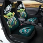 Philadelphia Eagles Car Seat Cover – Baby Yoda Black and Blue