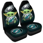 Philadelphia Eagles Car Seat Cover – Baby Yoda Black and Blue