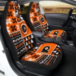 Philadelphia Flyers Car Seat Cover – Custom Ugly Style Black and Orange