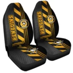Pittsburgh Penguins Car Seat Cover – Custom Black and Yellow
