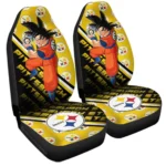 Pittsburgh Steelers Car Seat Cover – Goku White and Orange