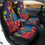 Real Salt Lake Car Seat Cover – Custom Ugly Style Pink and Blue