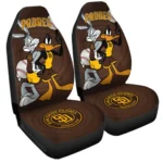 San Diego Padres Car Seat Cover – Custom Looney Tunes Bugs and Daffy Orange and Black