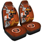 San Francisco Giants Car Seat Cover – Custom Looney Tunes Bugs and Daffy Orange and White