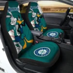 Seattle Mariners Car Seat Cover – Custom Looney Tunes Bugs and Daffy Blue and Black