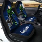 Seattle Seahawks Car Seat Cover – Buzz Lightyear Blue and Black