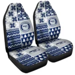 Seattle Seahawks Car Seat Cover – Custom Ugly Style Blue and White