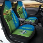 Seattle Sounders FC Car Seat Cover – Baby Yoda Green and Blue