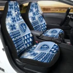 Sporting Kansas City Car Seat Cover – Custom Ugly Style Blue and White