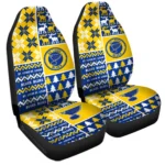 St Louis Blues Car Seat Cover – Custom Ugly Style Blue and Yellow