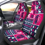 St Louis City SC Car Seat Cover - Custom Ugly Style Blue and Pink