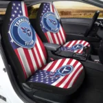 Tennessee Titans Car Seat Cover - Custom Blue and Red