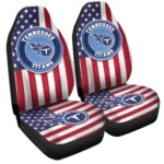 Tennessee Titans Car Seat Cover – Custom Blue and Red