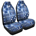 Tennessee Titans Car Seat Cover – Custom Ugly Style Blue and White