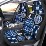 Toronto Maple Leafs Car Seat Cover - Custom Ugly Style Blue and Black
